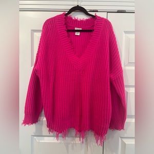 Pink Sweater